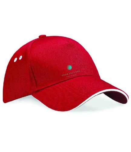 5 Panel Cap with Sandwich Peak
